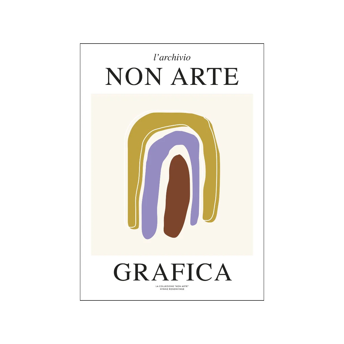 Poster & Frame  TPC x Nynne Rosenvinge plakat, Non arte grafica 03 - 30x40 cm.