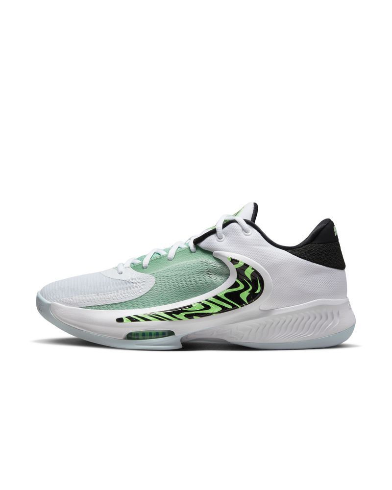 Chaussures de basket Nike Zoom Freak 4 Blanc pour homme