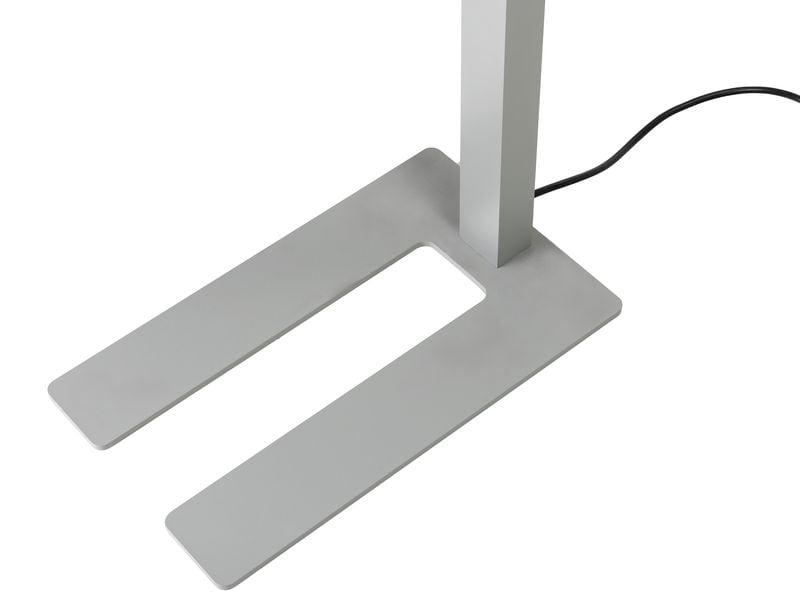 office focus Bürostehleuchte HCL LED 100 W, Grau Dimmbare Stehleuchte für Boden- und Deckenbeleuchtung