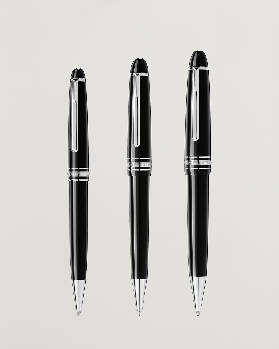 Montblanc Midsize Meisterstück Ballpoint Pen Platinum Line