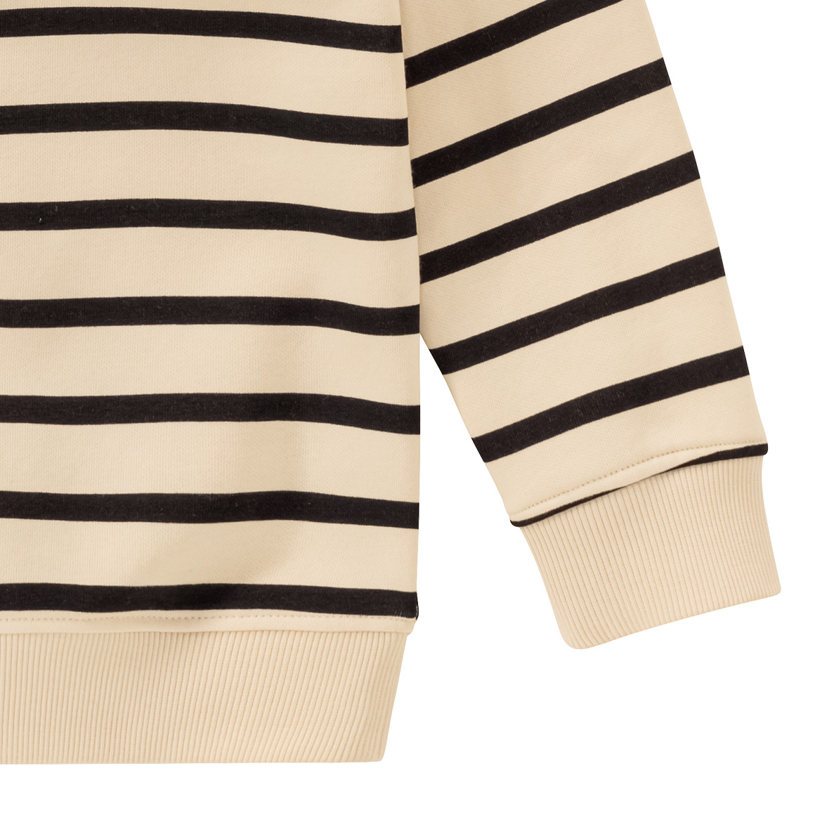 Jonas Nielsen Jungen Sweatshirt mit Streifen beige
