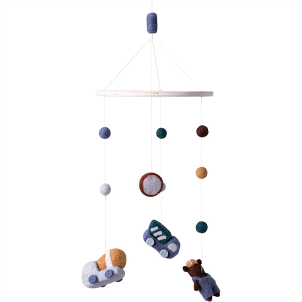 Uro Busy Builders Blue - Sebra → Luksusbaby.dk