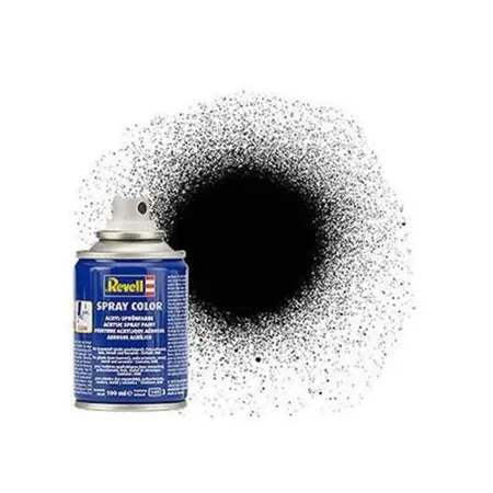 Revell Spray Color schwarz seidenmatt, 100ml