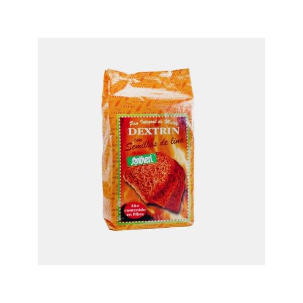 Santiveri Pão Integral Torrado Dextrin com Sementes de Linho 300g