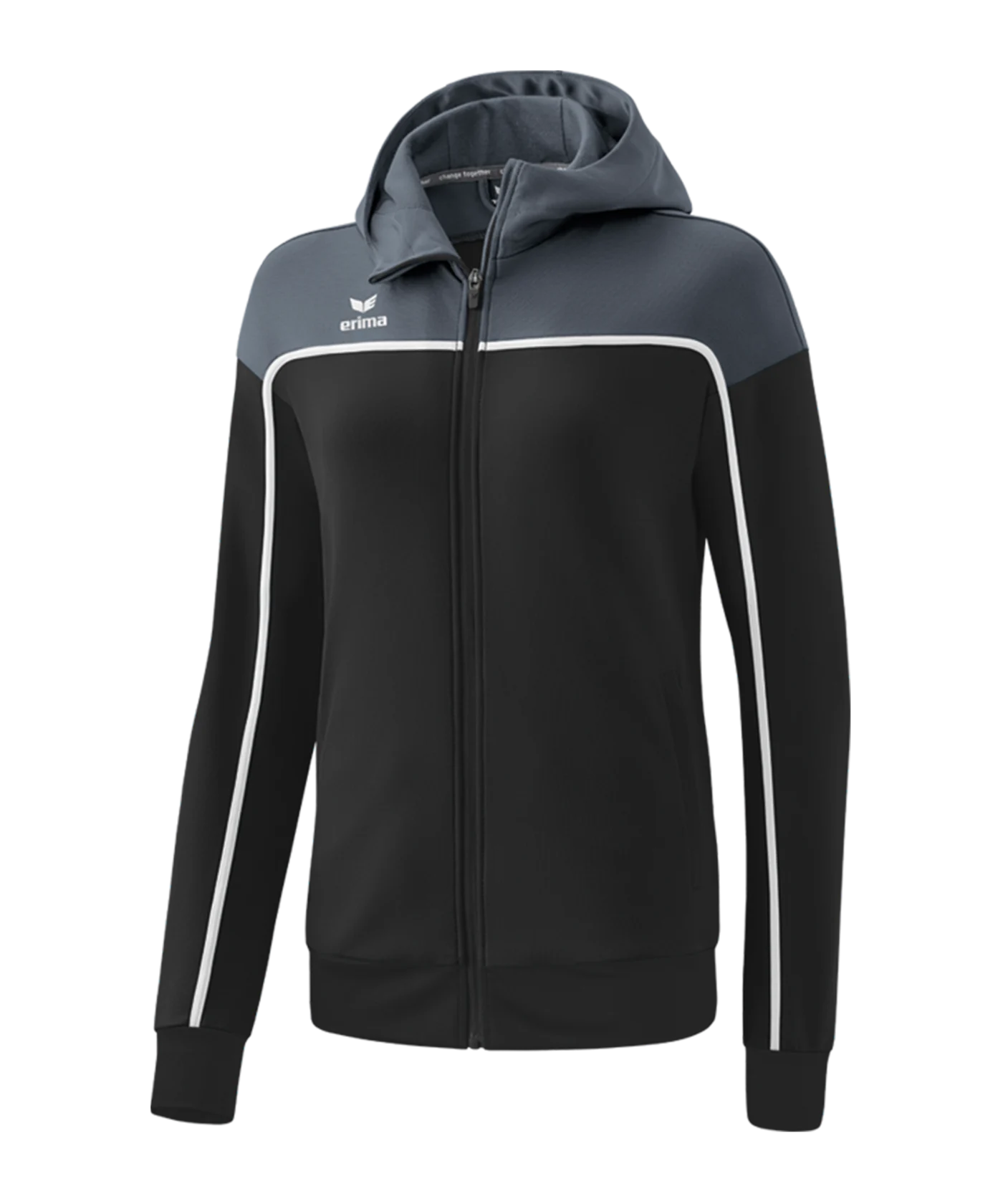 Erima Change by Kapuzenjacke Damen Grau