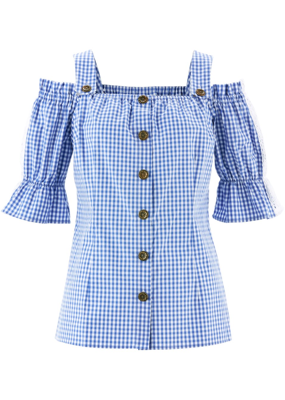 Blouse bavaroise, demi-manches