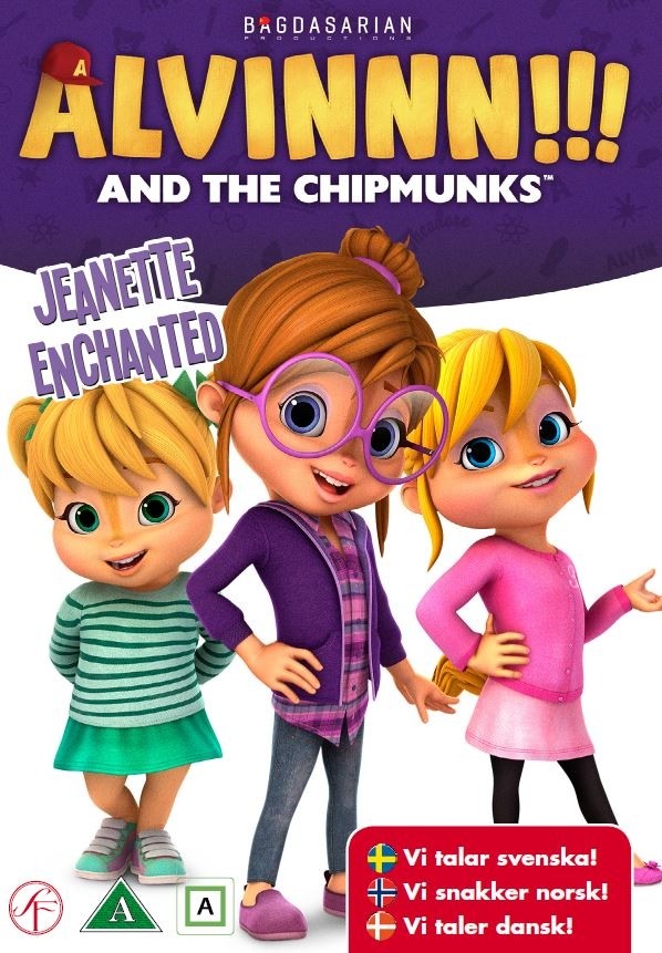 Alvinnn og de Frekke Jordegern - Jeanette Forhekset - DVD