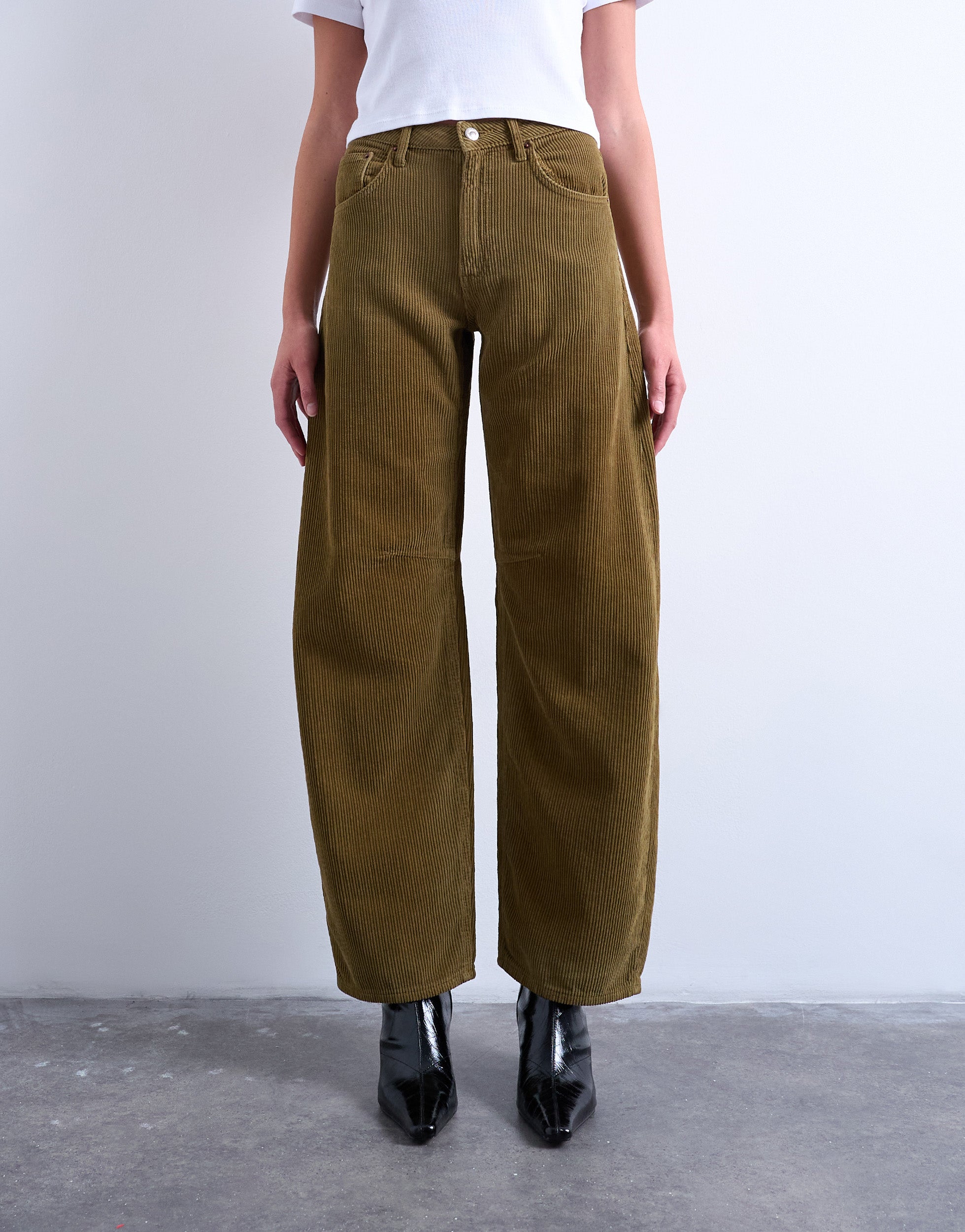 TSBRIANA Super low waist Wide leg fit Jeans