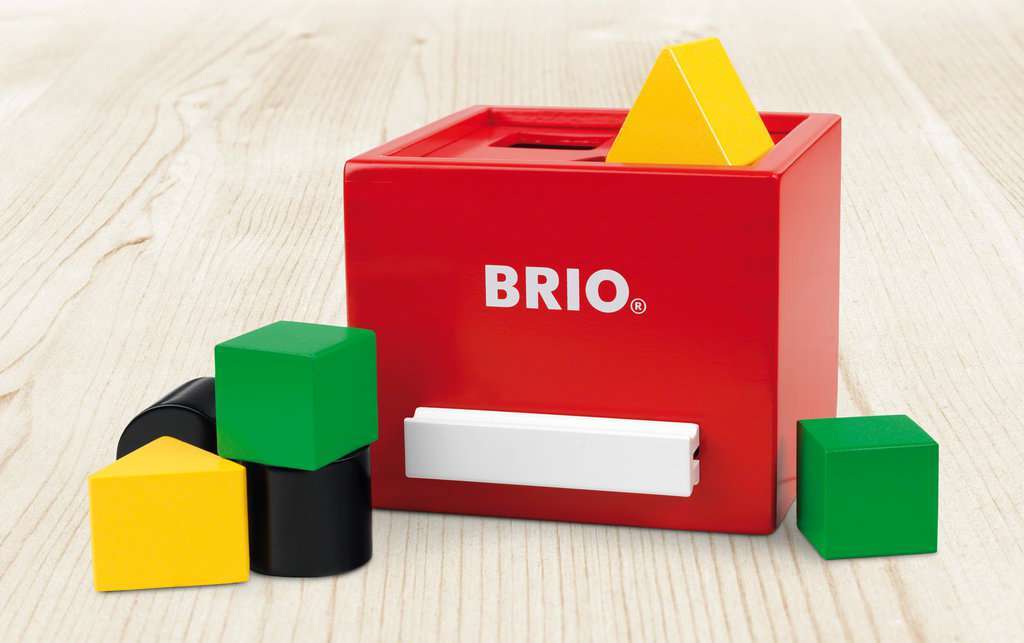 BRIO Spiel Rote Sortier-Box