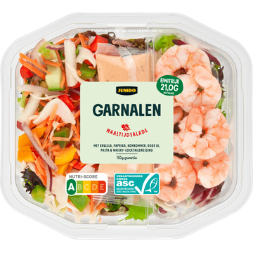 Jumbo Maaltijdsalade Garnalen met Whisky-cocktaildressing 400g