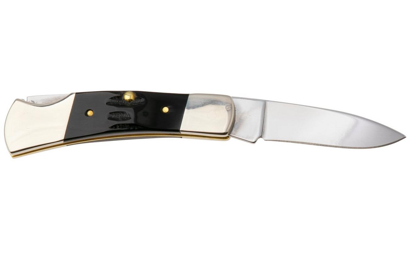 Case Lockback Jigged Buffalo Horn, 65031, BH1225L SS zakmes