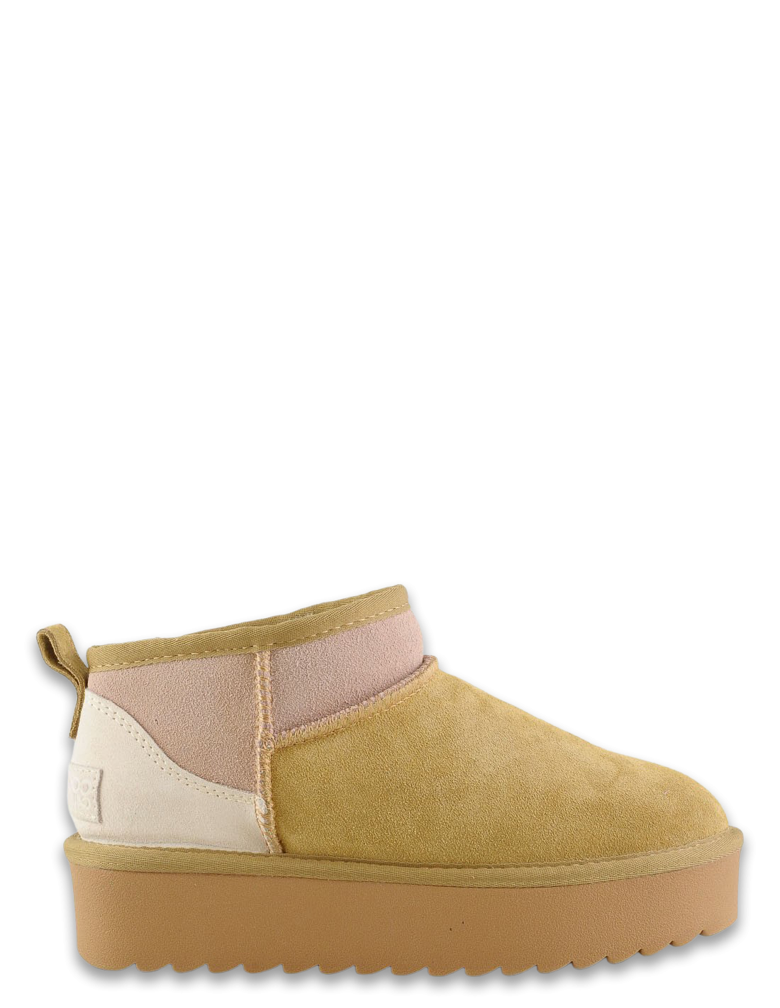 colors of california boots femme platform winter boot suede mix