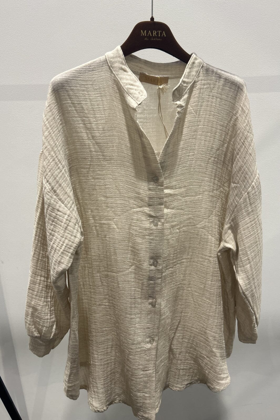 Marta Du Chateau Mdcroxane Shirt 3 beige