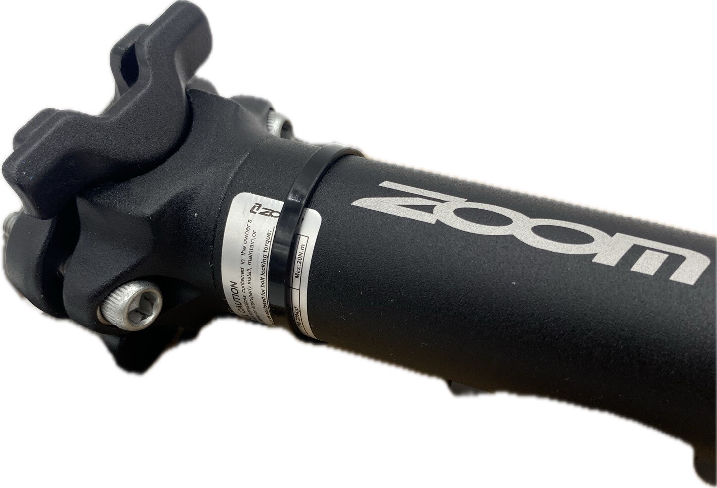 ZOOM Fahrrad Sattelstütze schwarz Ø 29,0mm 350mm