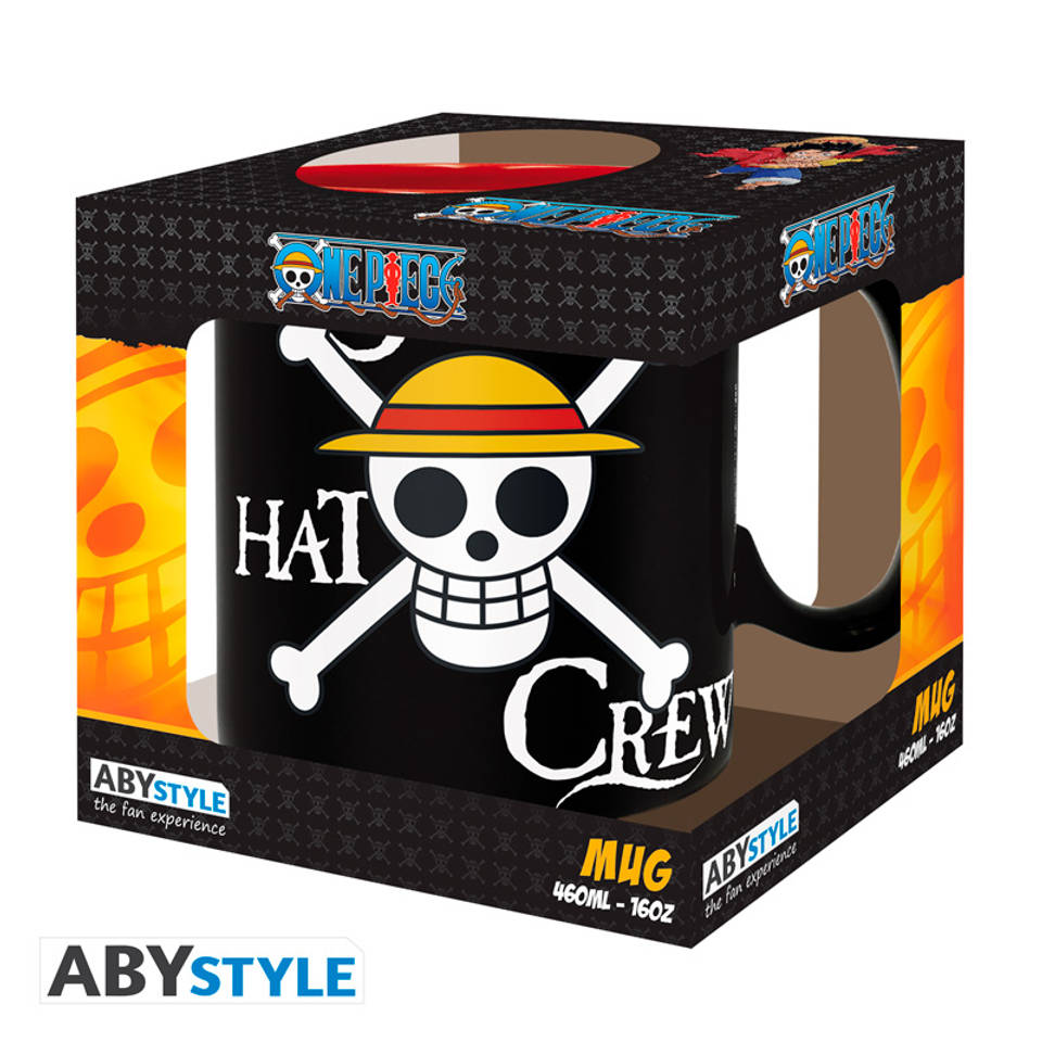 One Piece Luffy & Skull mok - 460 ml