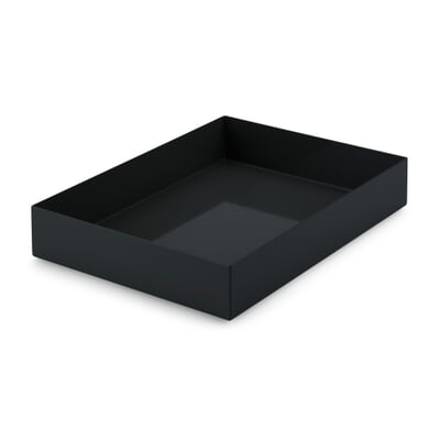 Ablage Falter, RAL 7021 Schwarzgrau