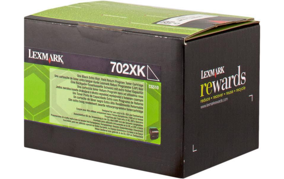 Toner 70C2XK0 Black<br>Toner, schwarz