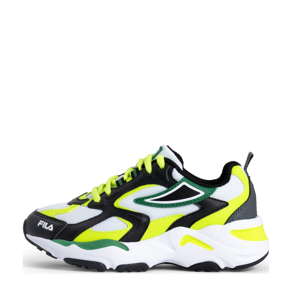 Fila Ray Tracersneakers zwart/geel/wit