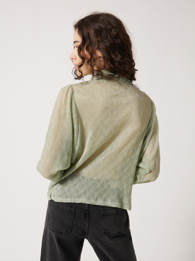 Chemise maille scintillante