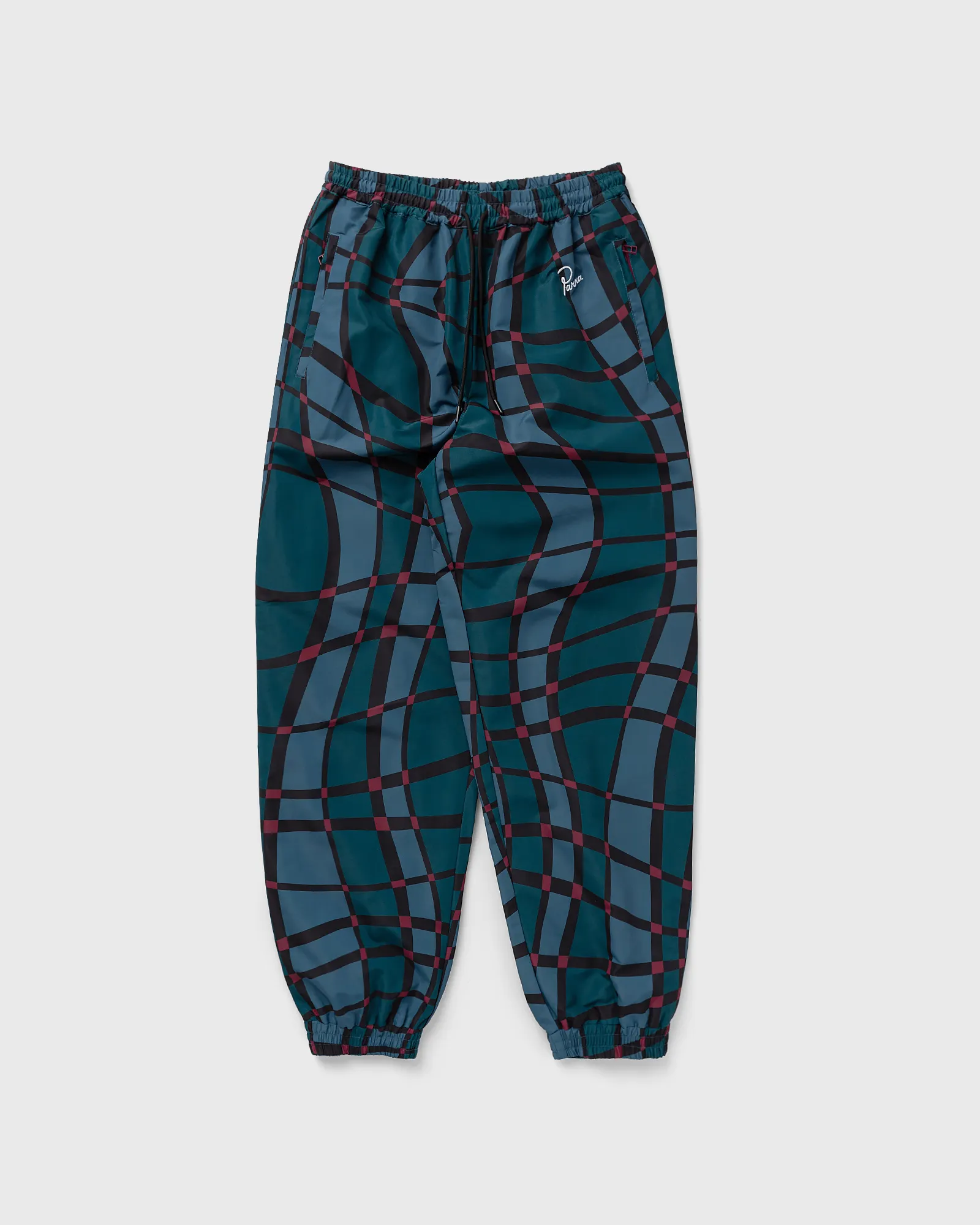 Calça de treino com estampa de ondas quadradas da By Parra