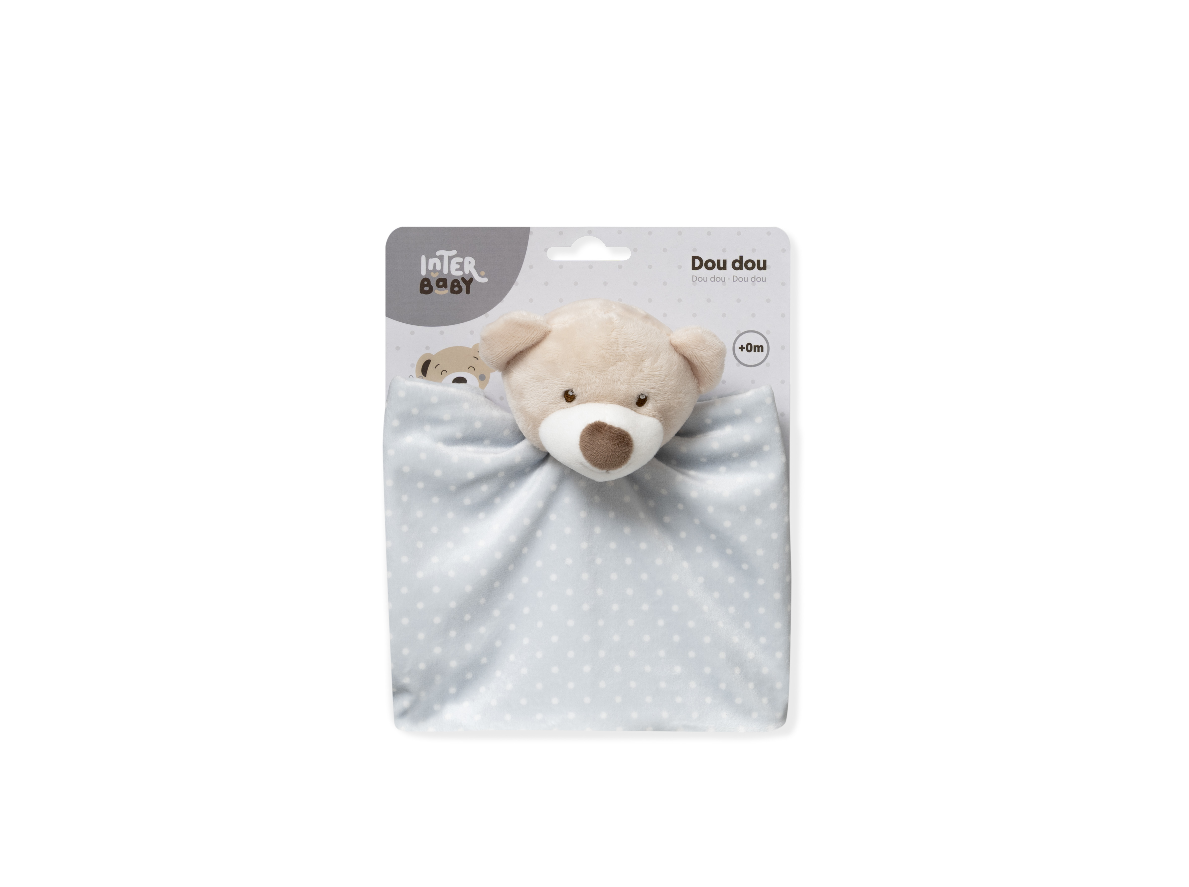 MANTINHA DOUDOU INTERBABY CINZENTO