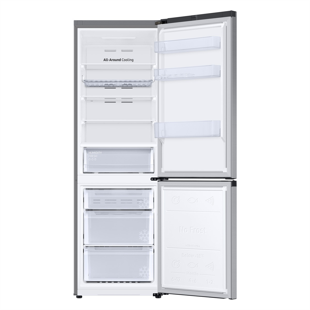 Samsung Kühl-/Gefrierkombination 185,3 cm hoch 59,5 cm breit