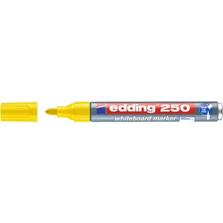edding 250 Whiteboardmarker, 1.5-3mm, gelb