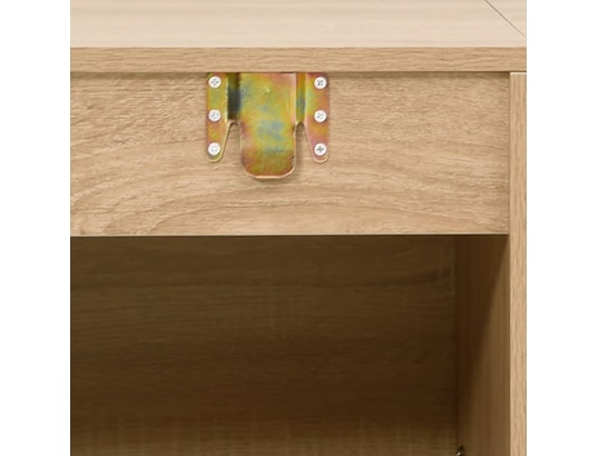 VIDAXL - Ensemble de meubles salle de bain 7 pcs chêne bois d'ingénie...