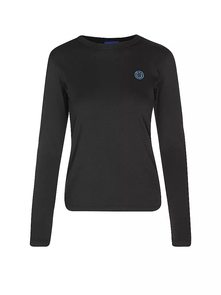HUGO Langarmshirt DALIRIA schwarz