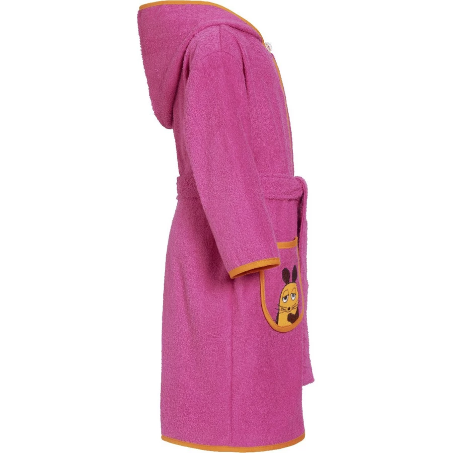 Playshoes Frotte-Bademantel Die Maus pink