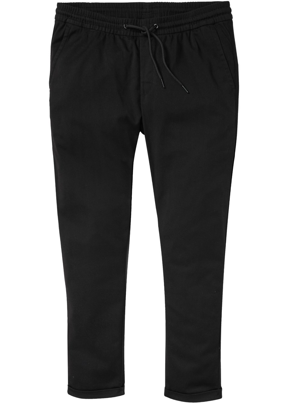 Pantalon chino taille extensible Slim Fit, longueur raccourcie, Tapered