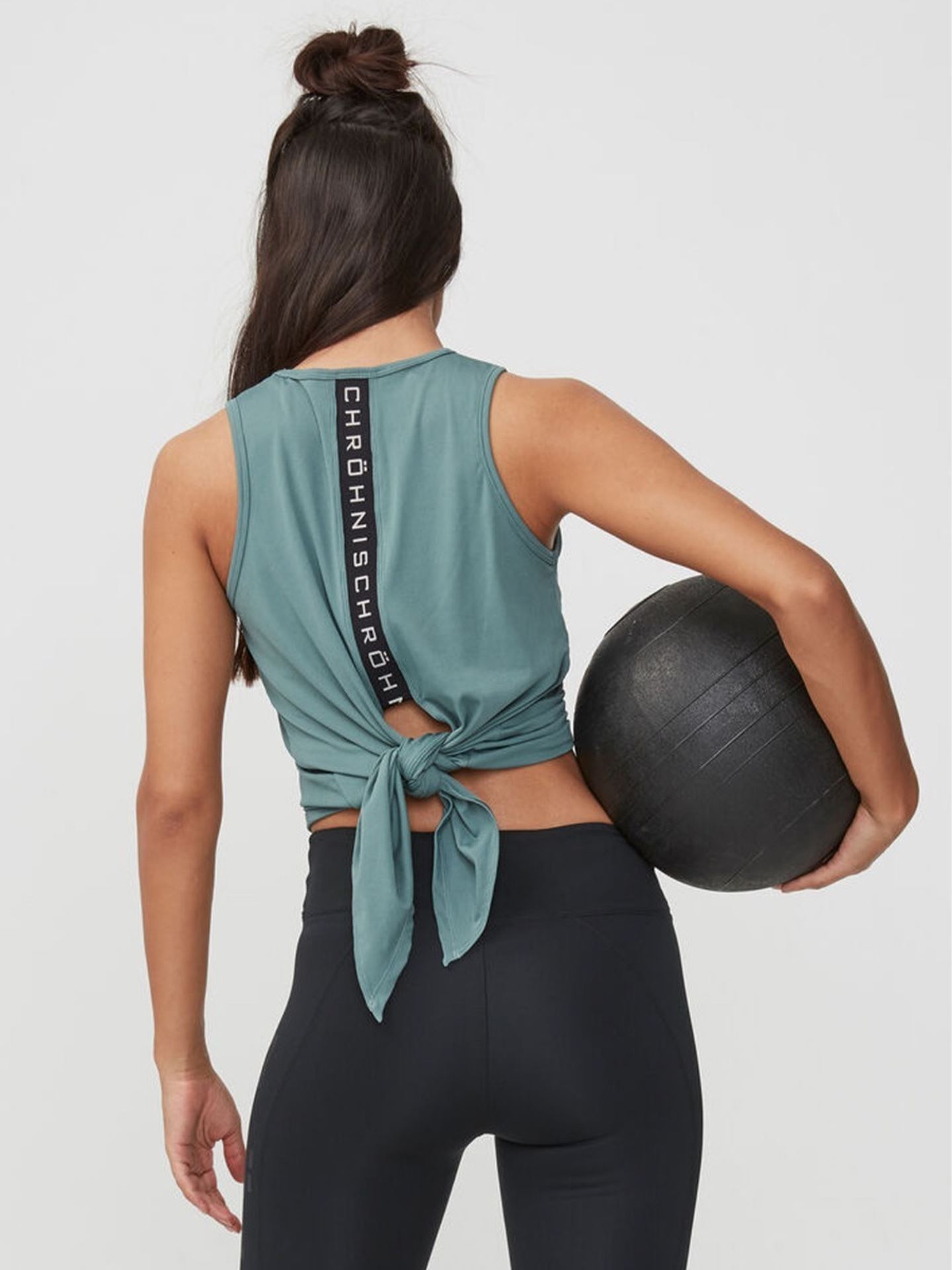 Logo Ribbed Singlet