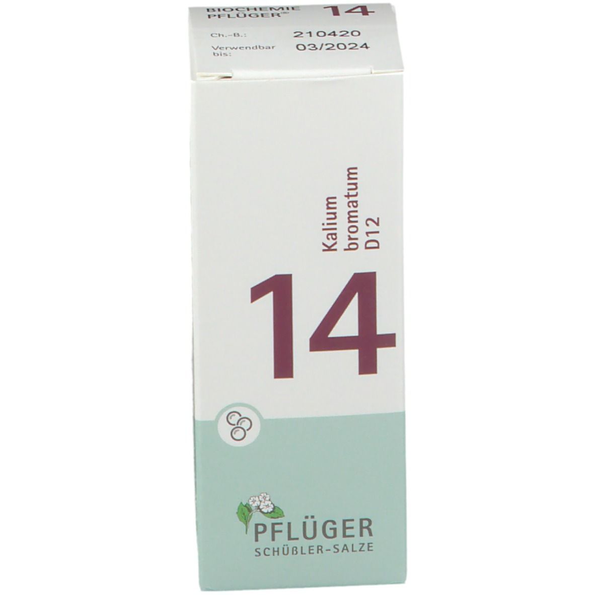 BIOCHEMIE PFLÜGER® Nr. 14 Kalium bromatum D12