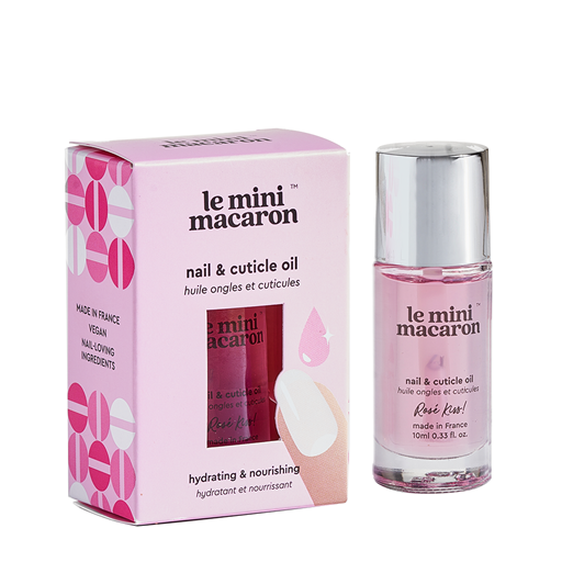 Le Mini Macaron Rose Kiss - Rose Nail & Cuticle Oil