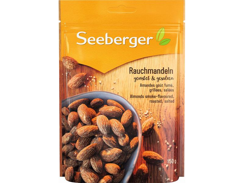 Seeberger Beutel Rauchmandeln geröstet & gesalzen 150 g Würzig-rauchiger Apérosnack