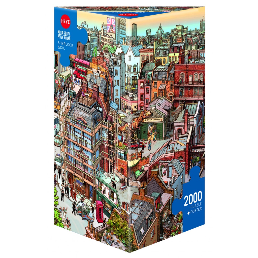 Puzzle - Sherlock & Co. de Doro Göbel et Peter Knorr - 2000 Pièces