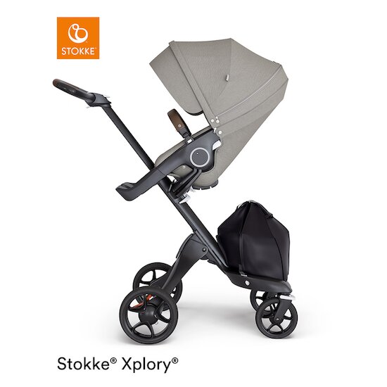 Siège poussette Xplory® V6   Gris brossé        de               Stokke®