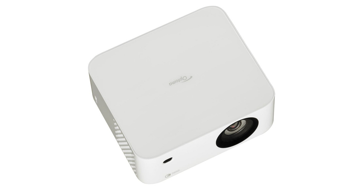 OptomaML1080 Ultra draagbare RGB triple laser DLP-projector  (Wit, 1200 ANSI lumen)