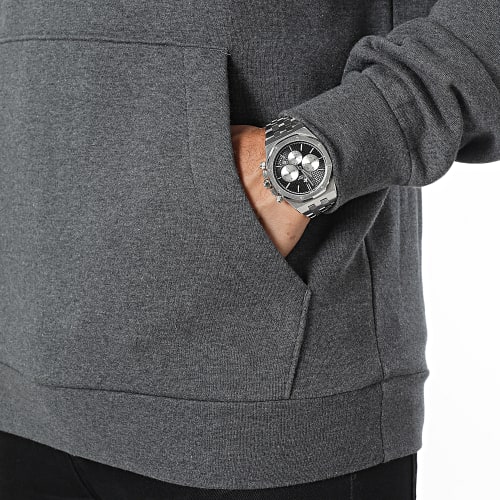 Sweat Capuche Feelcozy H12215 Gris Anthracite