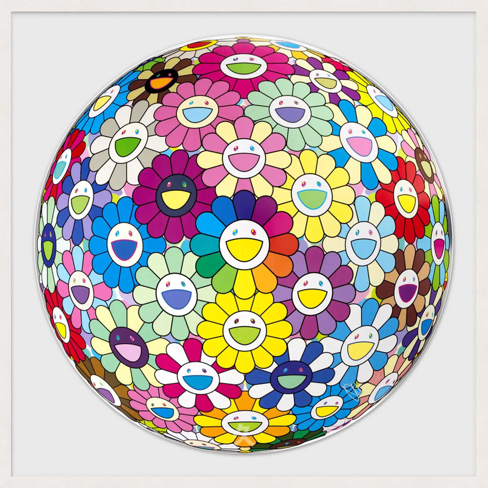 Burying My Face in the Field of Flower by Takashi Murakami - Limited Edition. Edition of: 300. Signed.