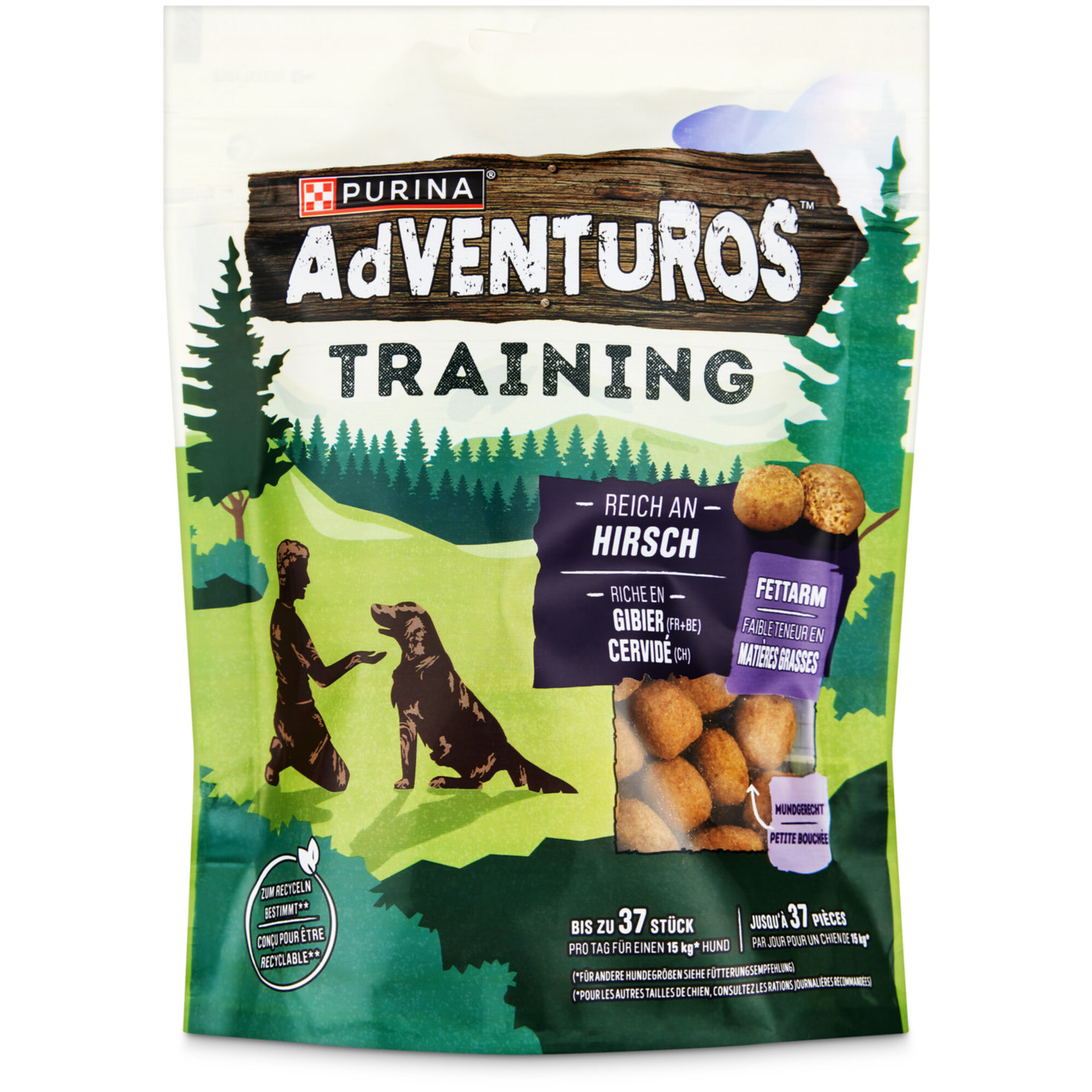 Adventuros Hundesnack Training Wild