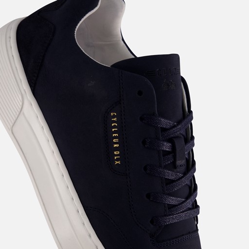 Cycleur de Lux Giclette Sneakers blauw Nubuck