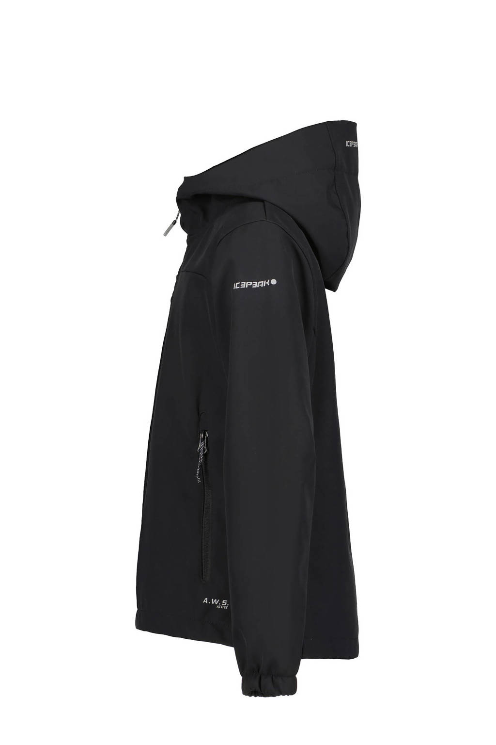 Icepeak softshell jas Kobryn JR zwart