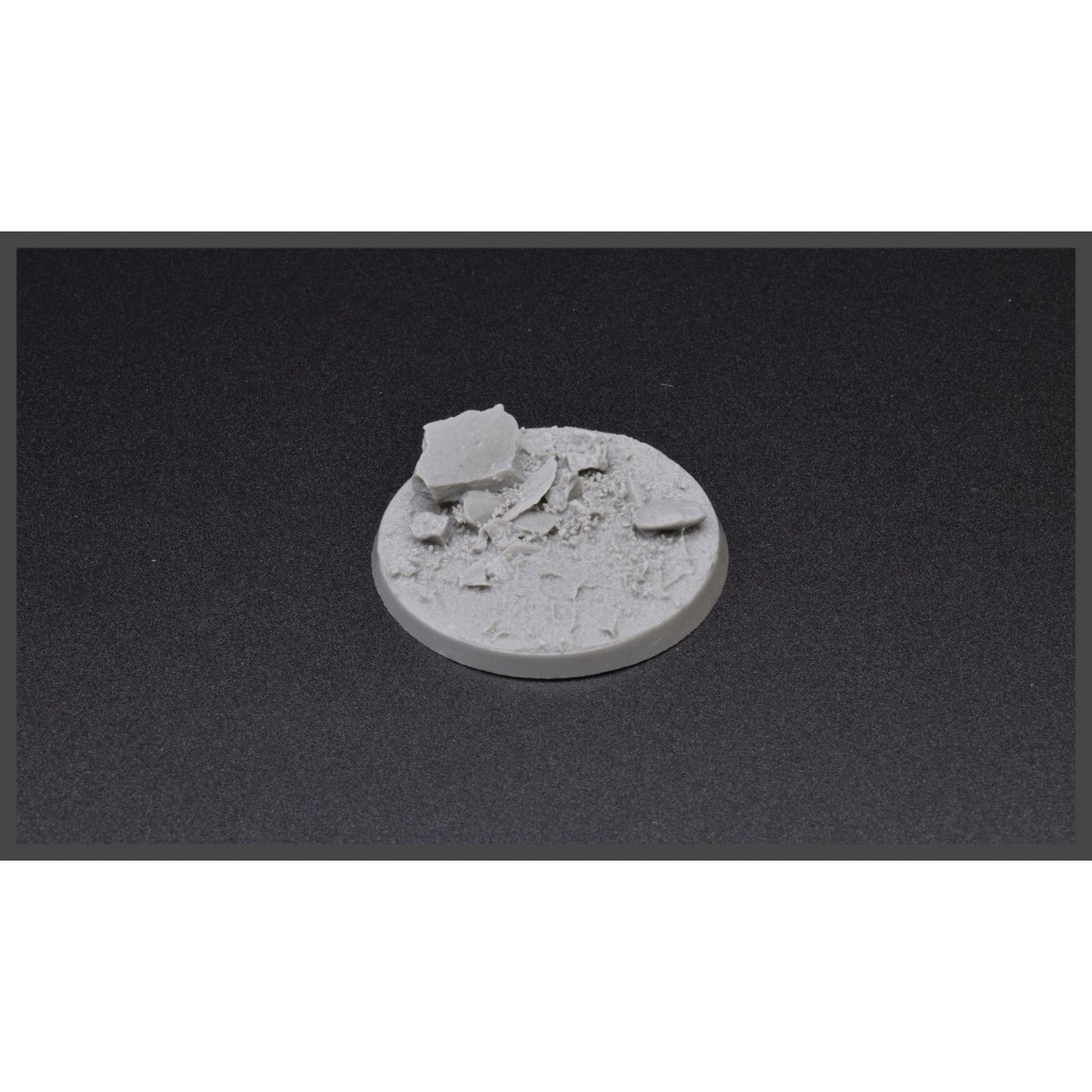 Rocky Fields Resin Bases, Round 50mm (x3)