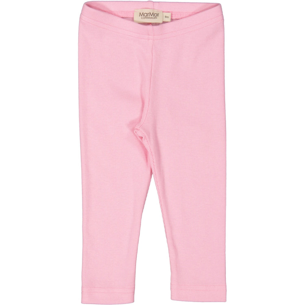 Køb MarMar Modal Fine Rib Pink Blossom Leg Leggings