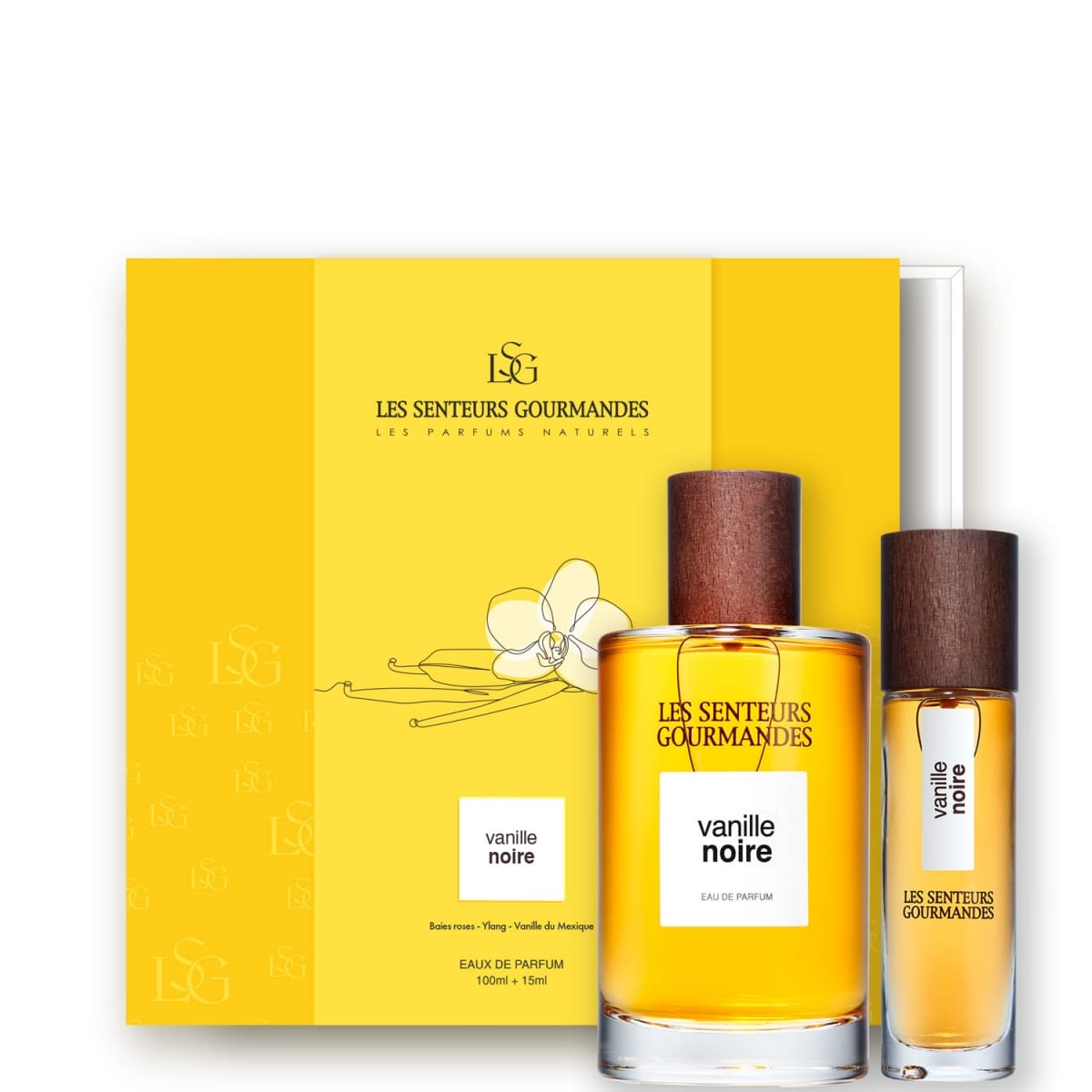 Les Senteurs Gourmandes Vanille Noire Coffret Eau de Parfum