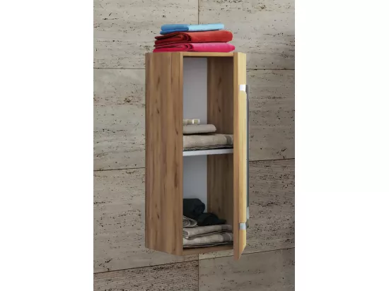 Meubles de salle de bains en bois Armoire centrale Badinos D