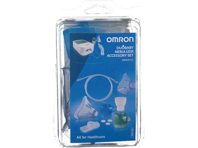 Omron Inhalator Zubehör zu Inhalator Duo Baby, inkl. Nasens Zubehör-Set