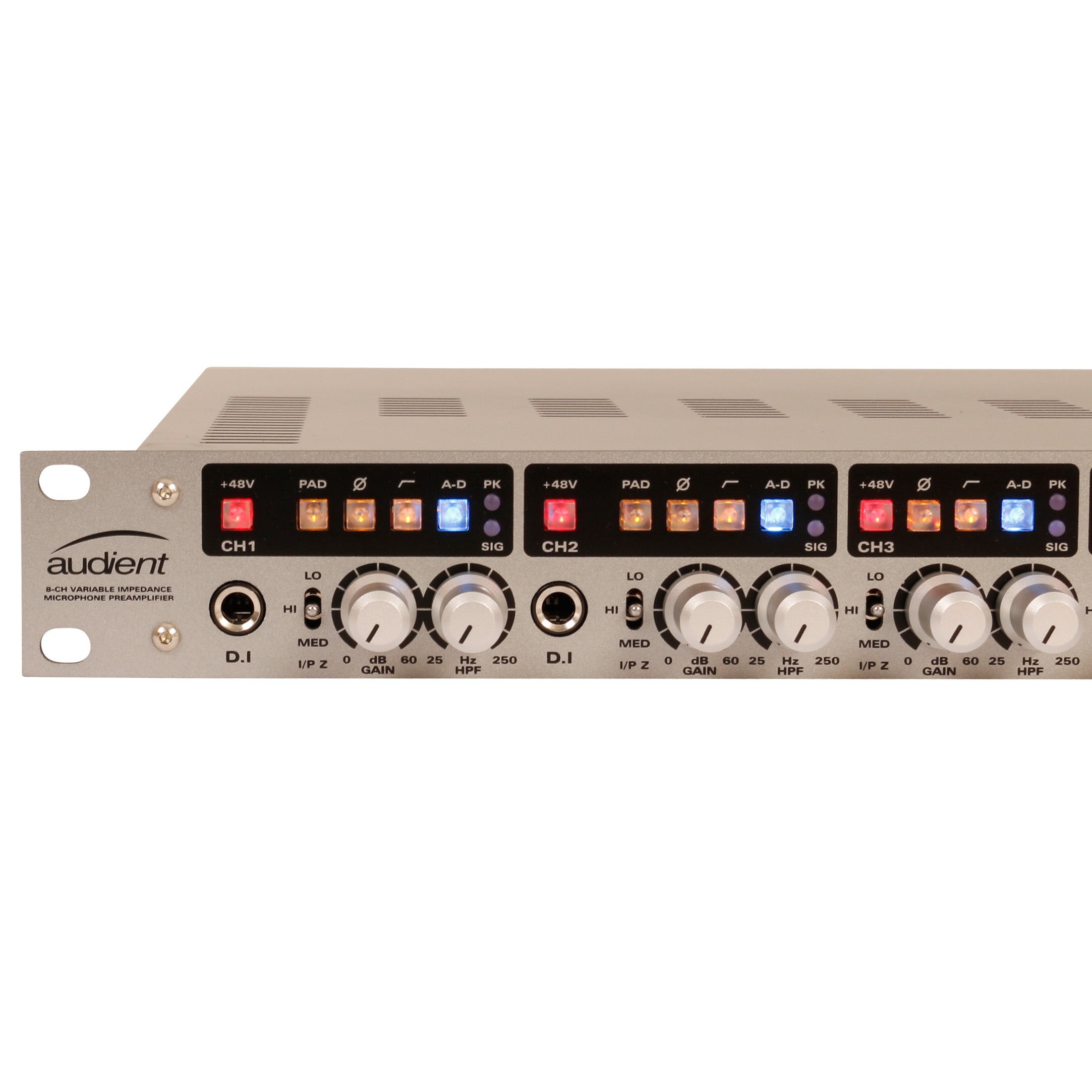 Audient ASP880 microfoon voorversterker