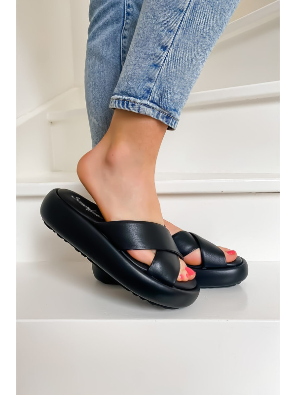 Semerdjian - Mules GAETA Noir
